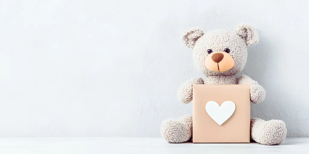 くま・ハート・荷物