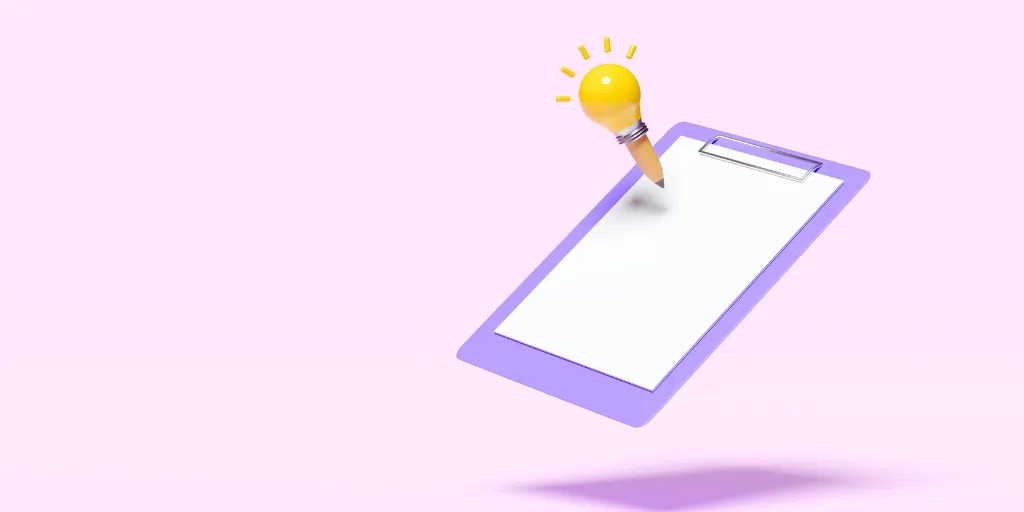 ペン・電球・書類